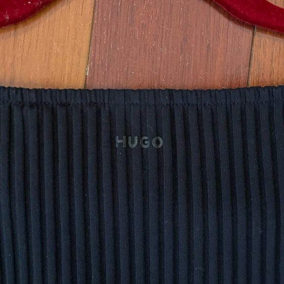 XXL Hugo Boss Body Con Medium Weight Sweater Dress & sheer top options ! - Picture 11 of 16